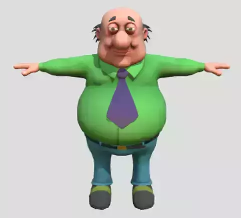 dr jhatka Iclone 3D models with rig and motions 3D model