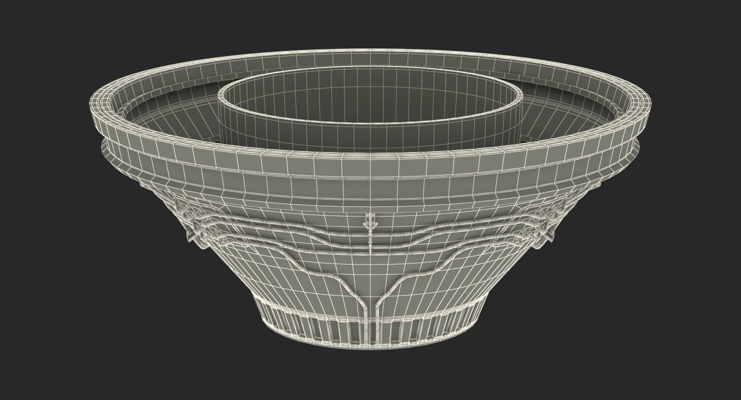 Spaceship Payload Capsule 3D model_17