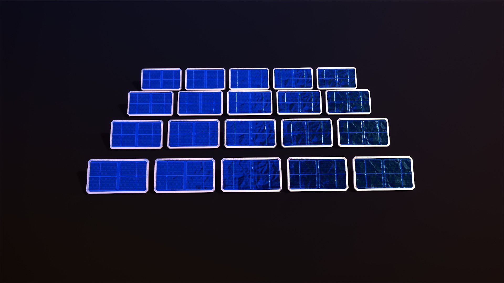 Lunar Base Low-poly 3D model_4