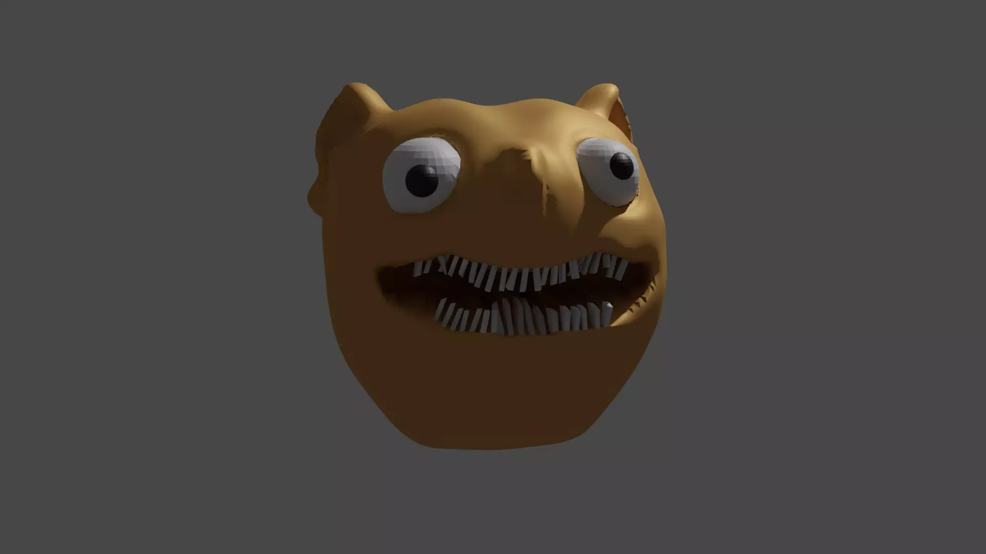 Creepy Head 3D model
