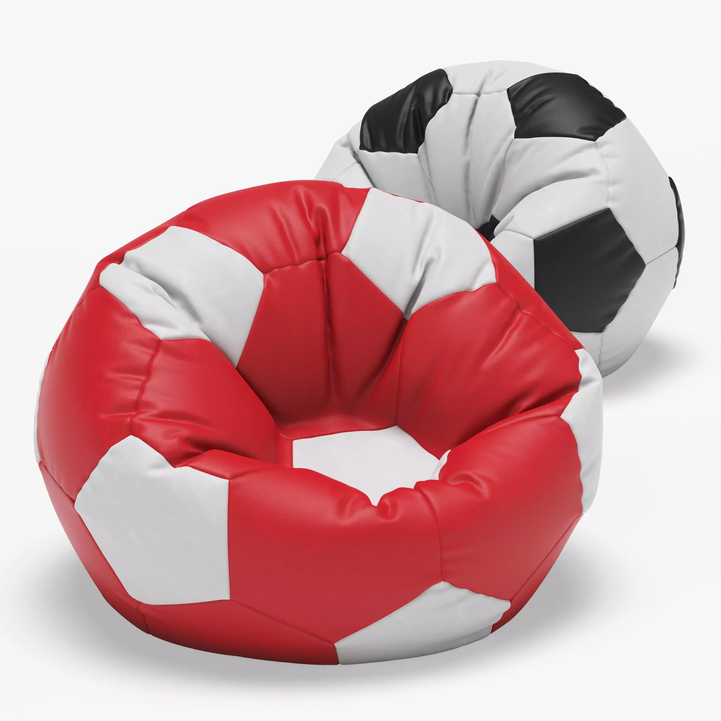 Ball bag chair 3D model