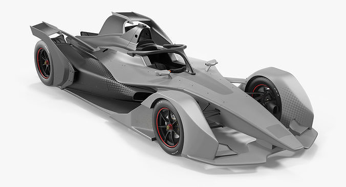 Formula E Car Generic 3D model