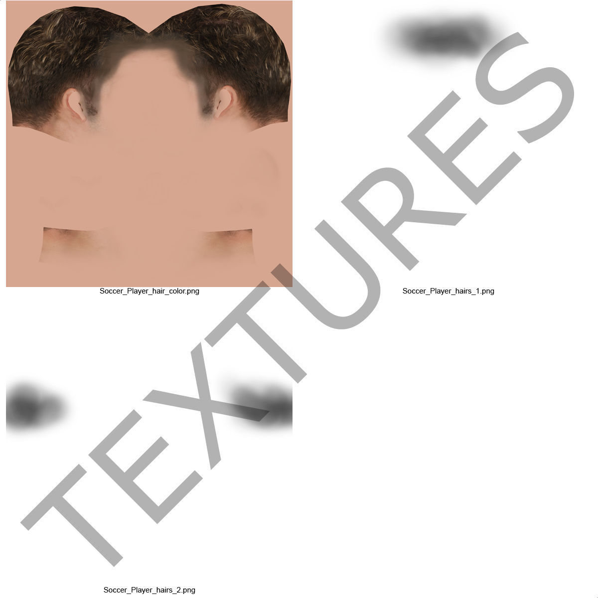 Soccer Player Generic Rigged 2 for Cinema 4D 3D model_52