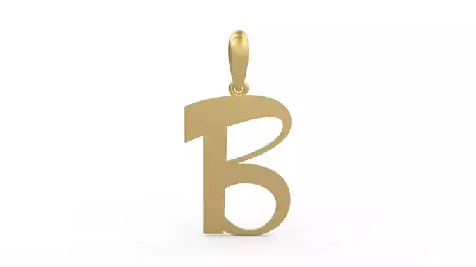 Initial Letters Pendant Mollie Rocky B