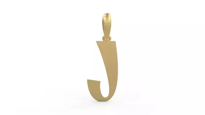 Initial Letters Pendant Mollie Rocky J
