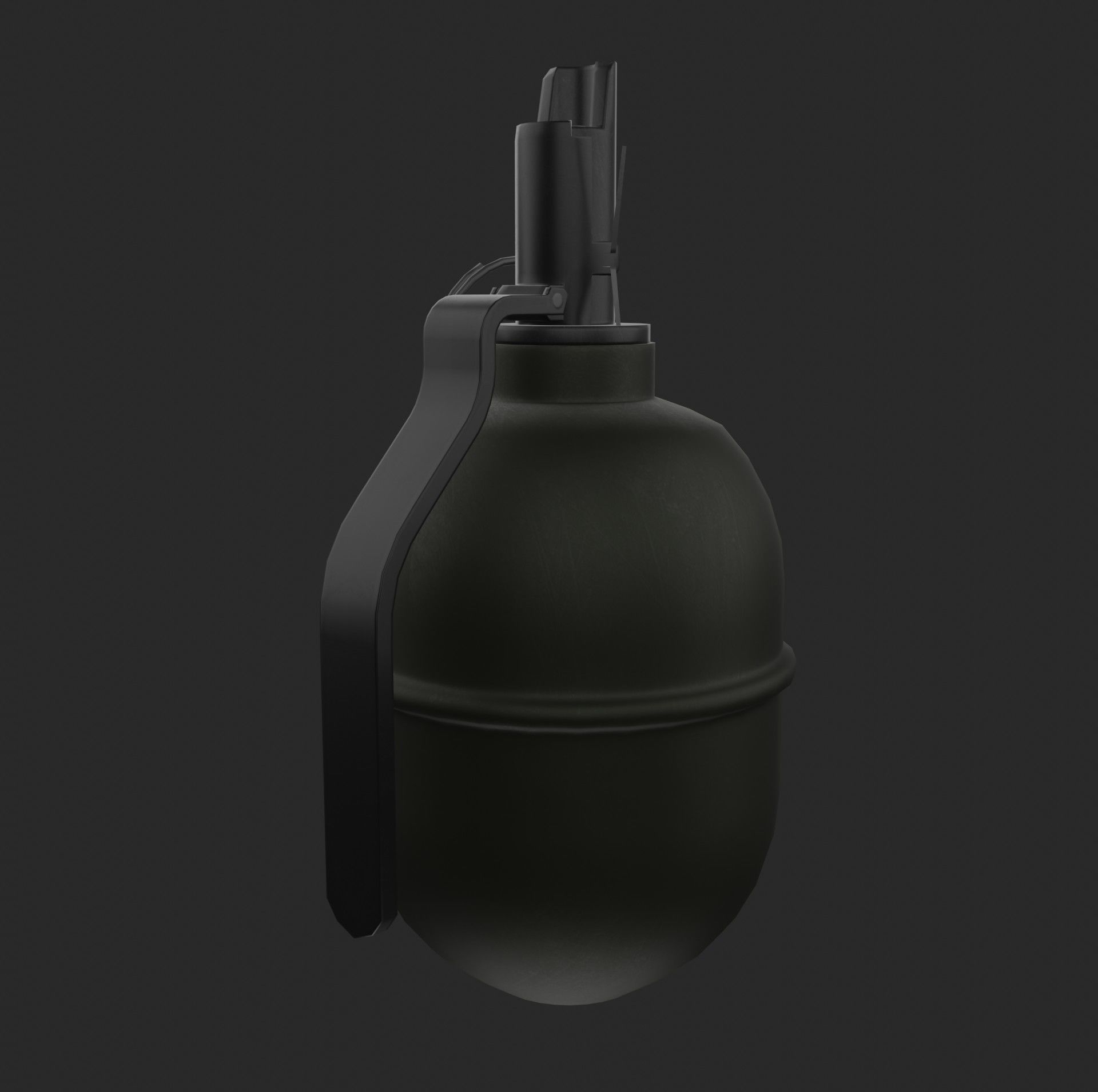 military grenade RGD-5 Low-poly 3D model_4