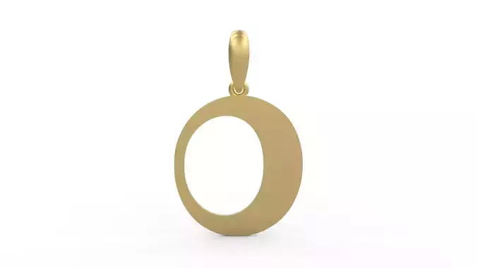 Initial Letters Pendant Mollie Rocky O
