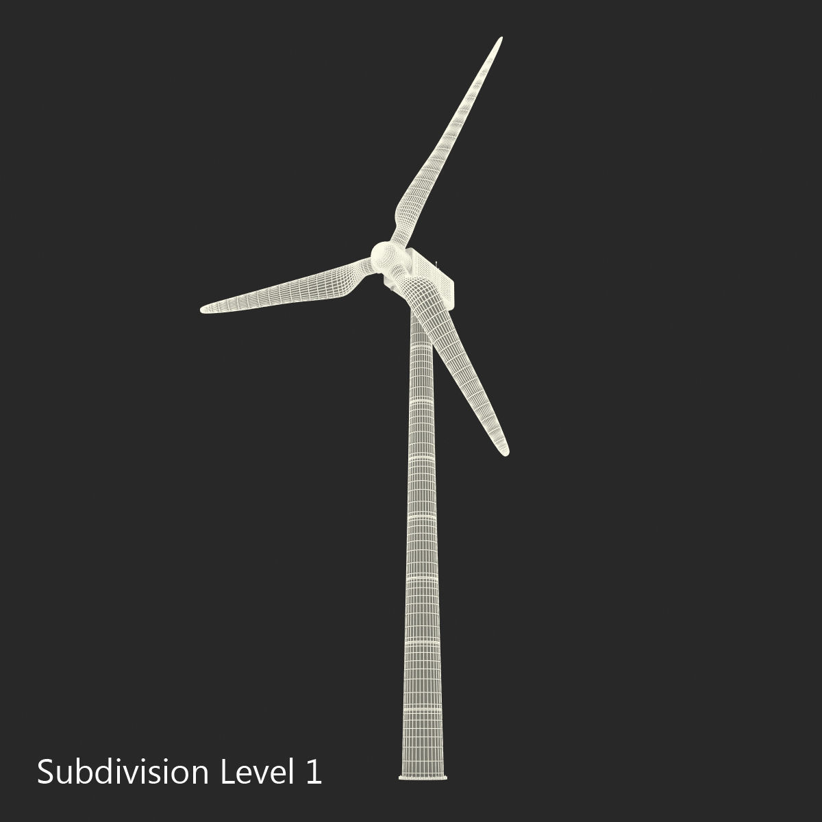 Wind Turbine Generic 3D model_17