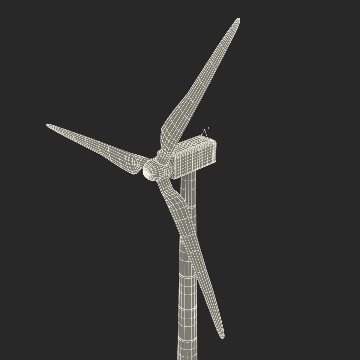 Wind Turbine Generic 3D model_30