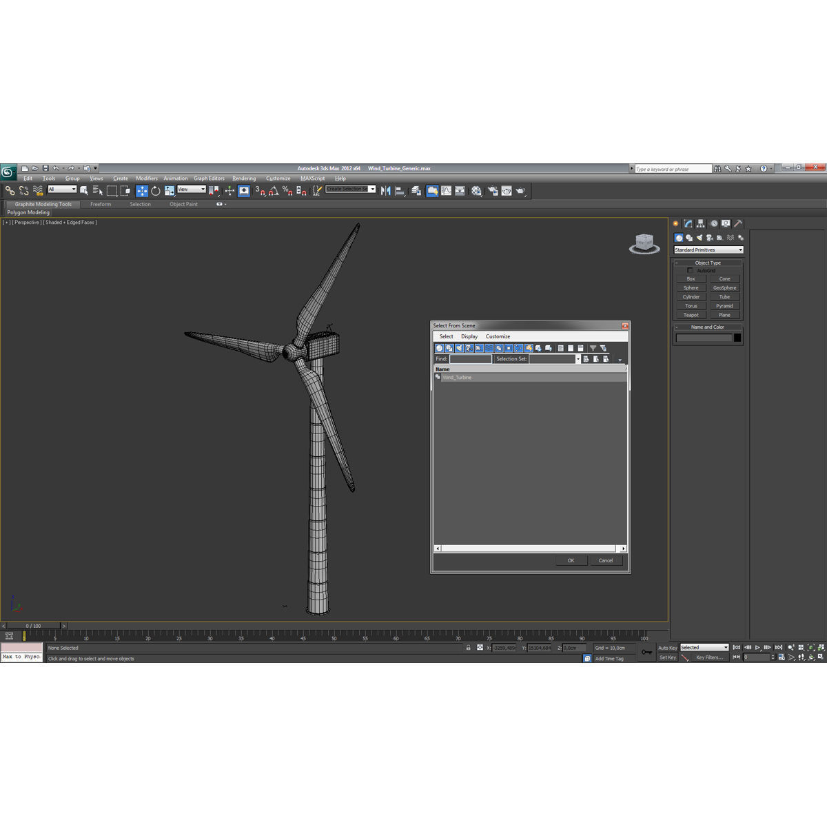 Wind Turbine Generic 3D model_24