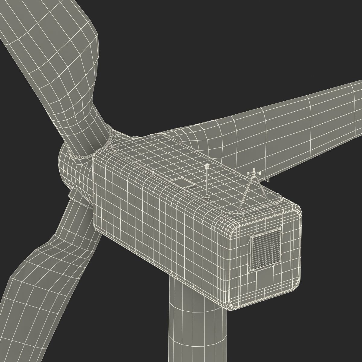 Wind Turbine Generic 3D model_33