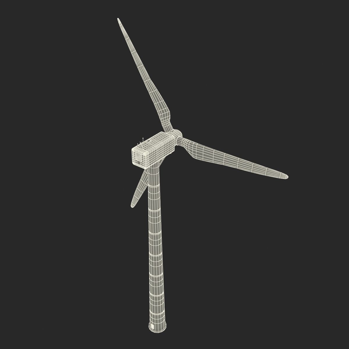 Wind Turbine Generic 3D model_29