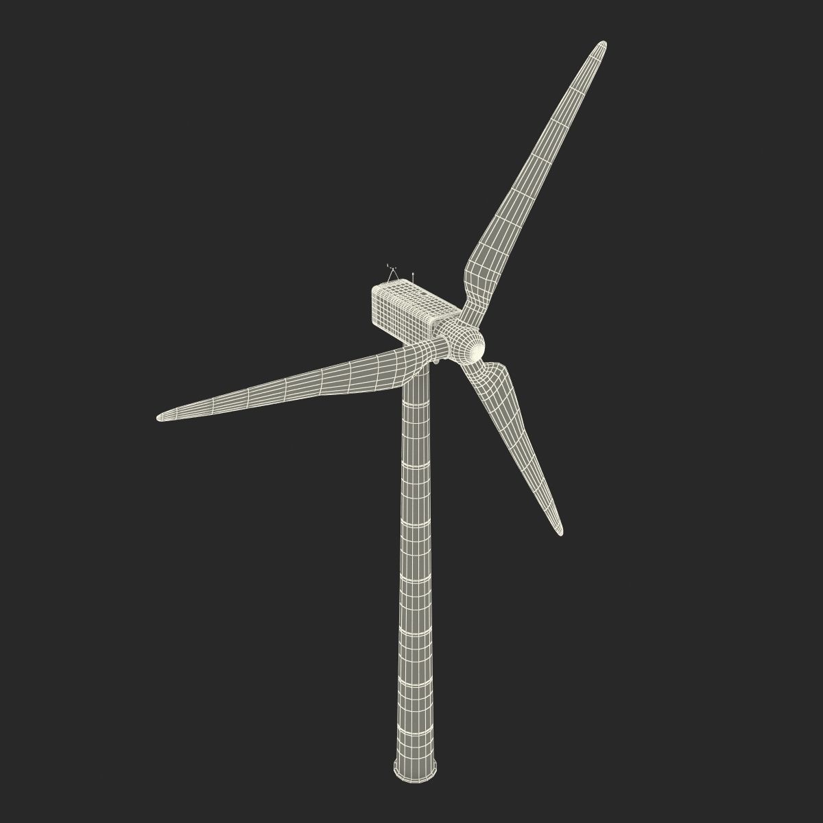Wind Turbine Generic 3D model_28