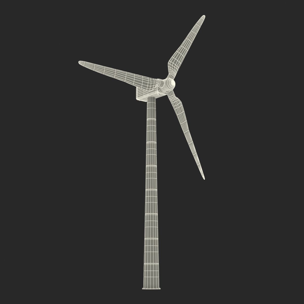 Wind Turbine Generic 3D model_25