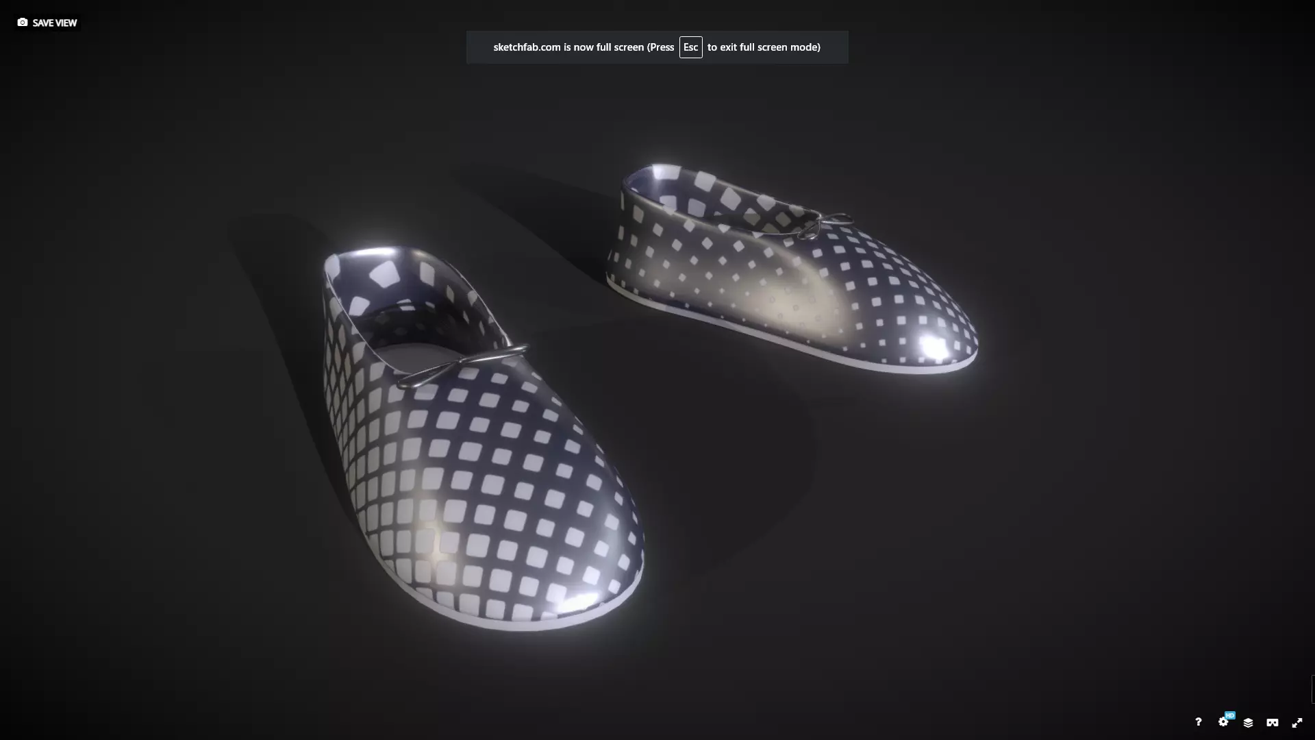 Womens Shoes Free low-poly 3D model