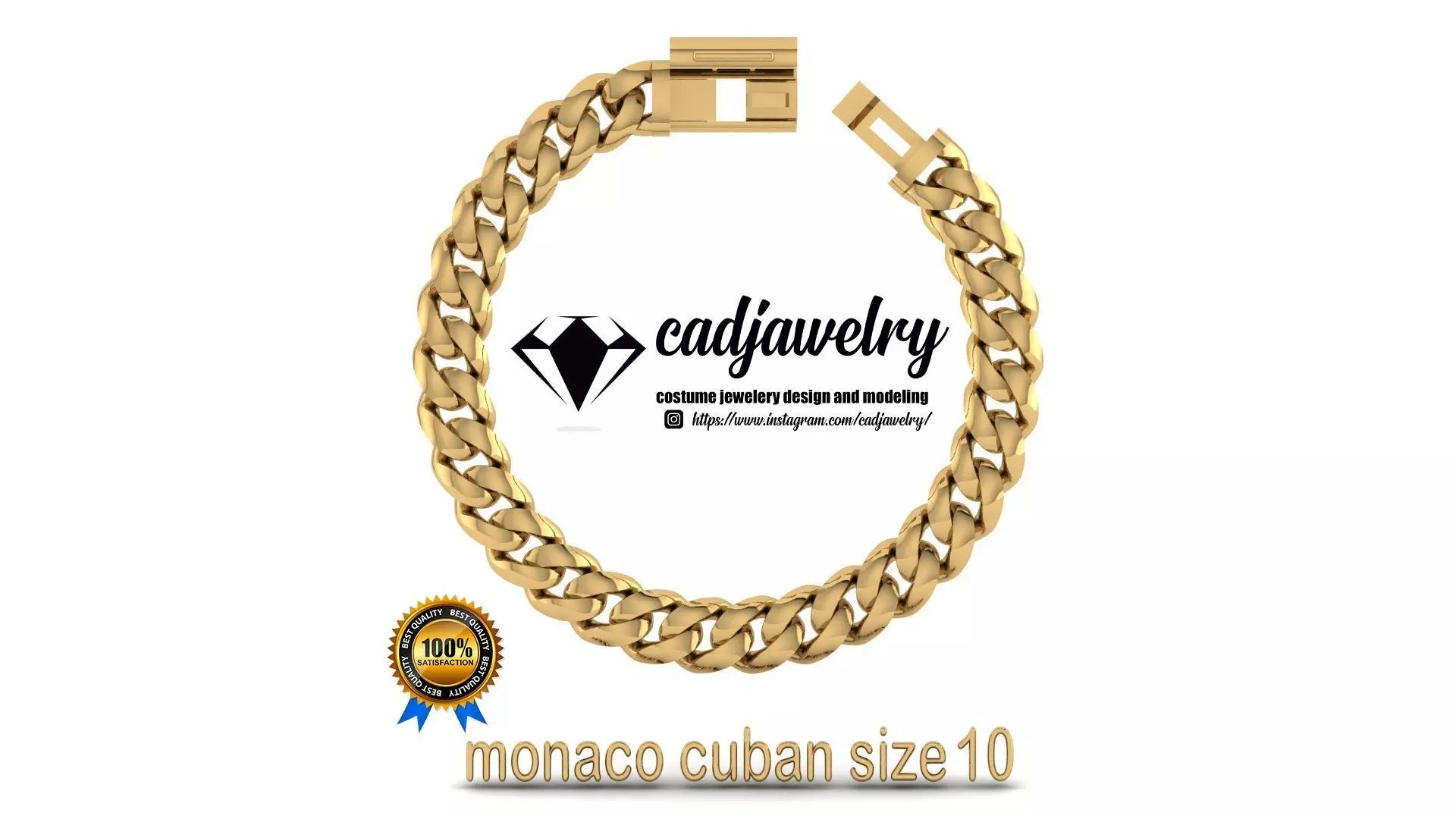 monaco cuban size10 3D print model_0