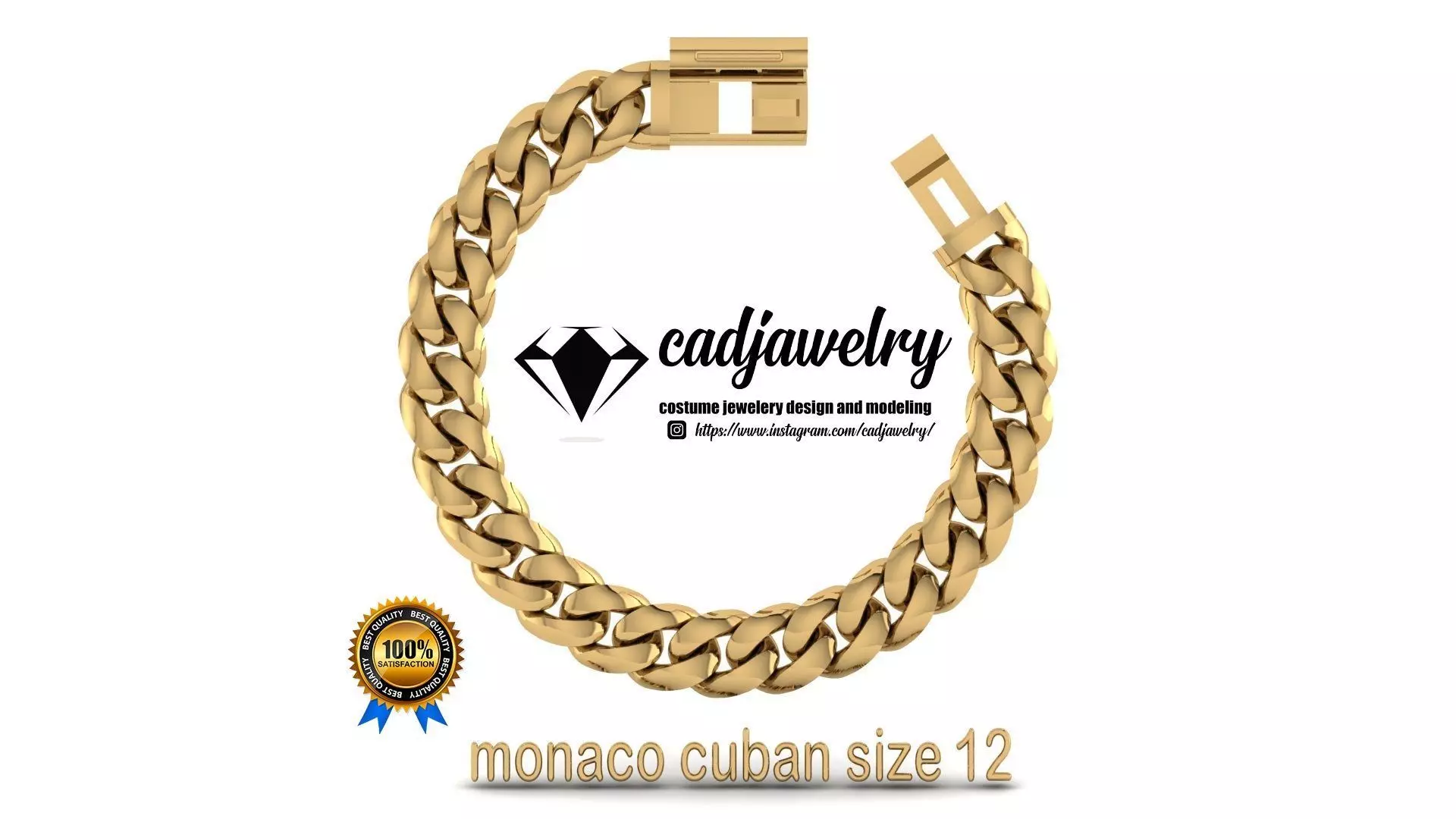 monaco cuban size12 3D print model_0