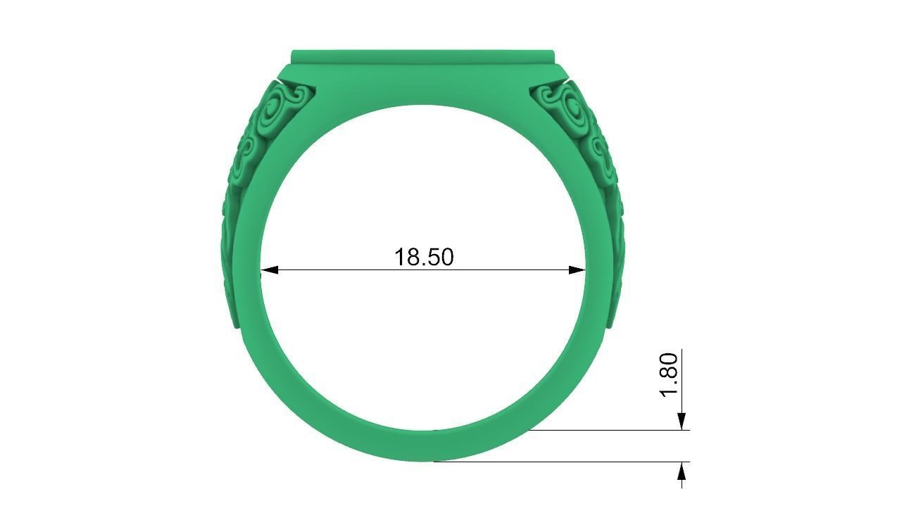 Ring Star of Rus 3D print model_4