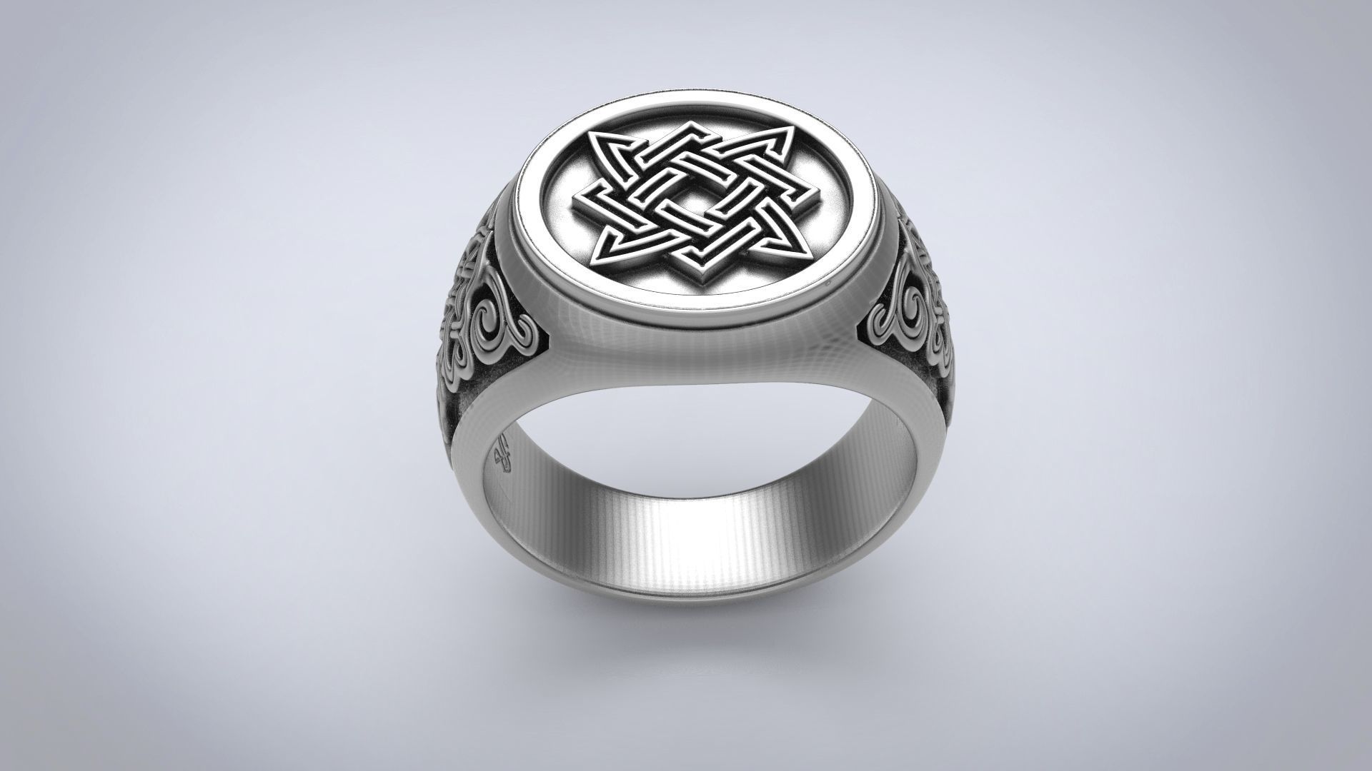 Ring Star of Rus 3D print model_2