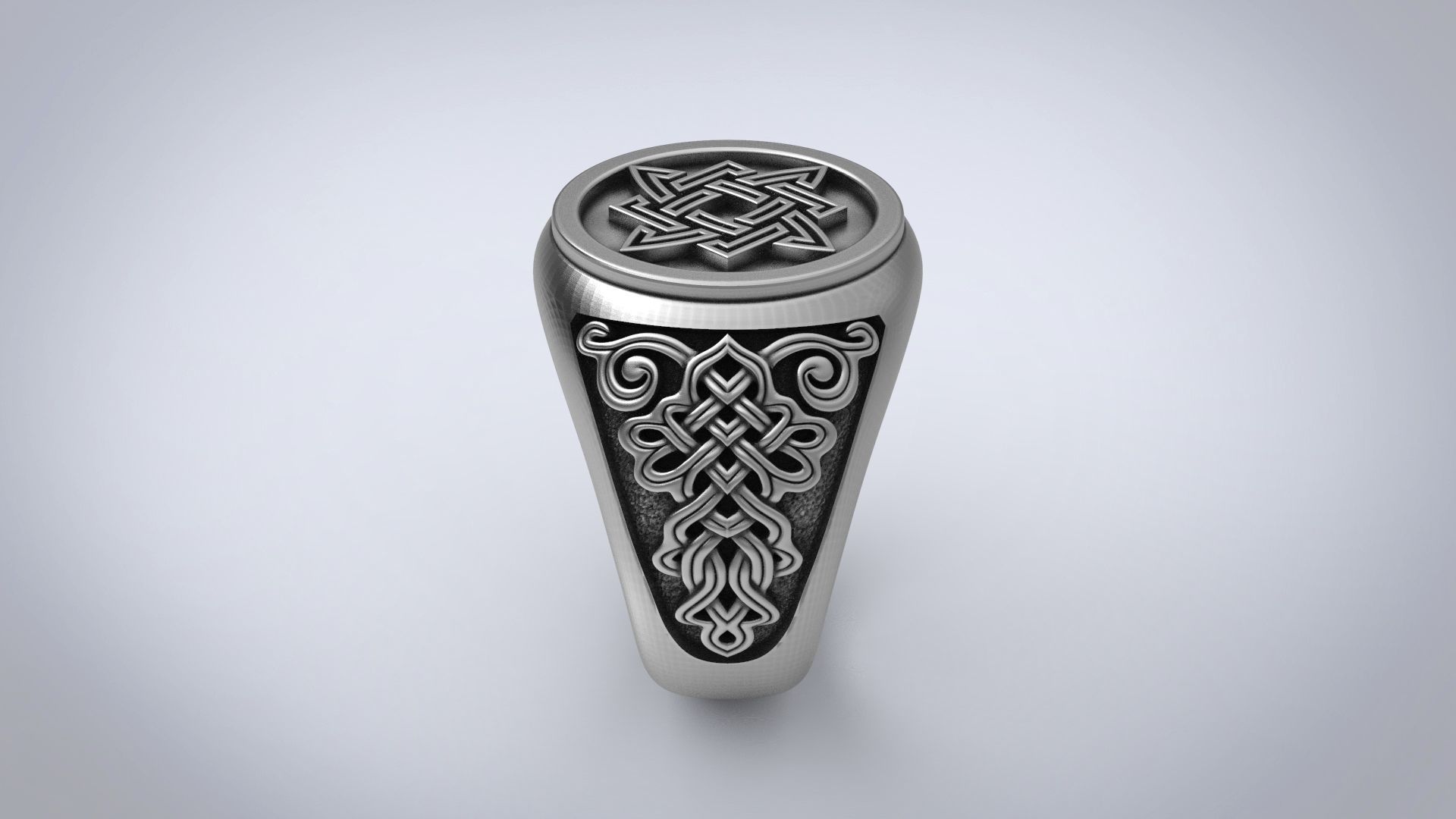 Ring Star of Rus 3D print model_1