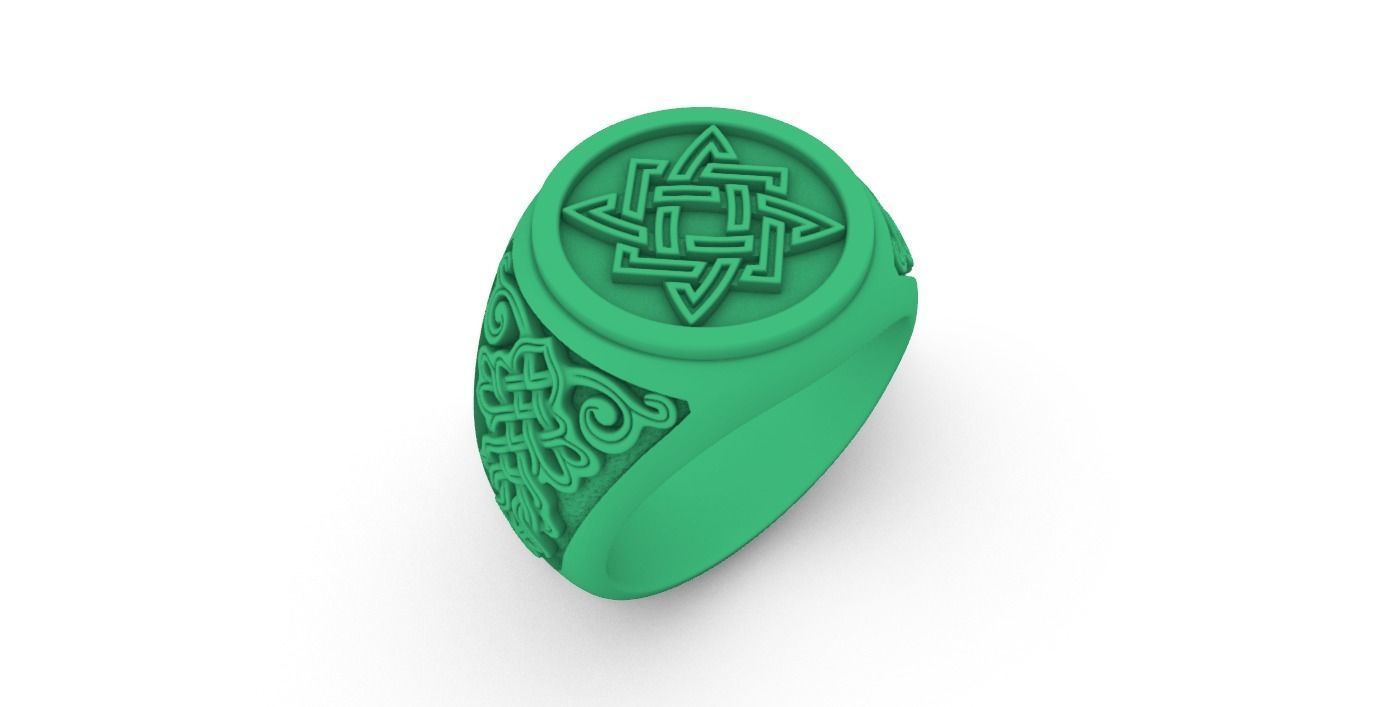 Ring Star of Rus 3D print model_6
