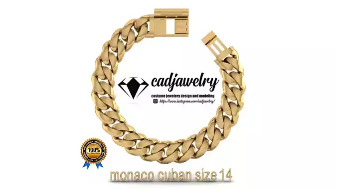 monaco cuban size14 3D print model