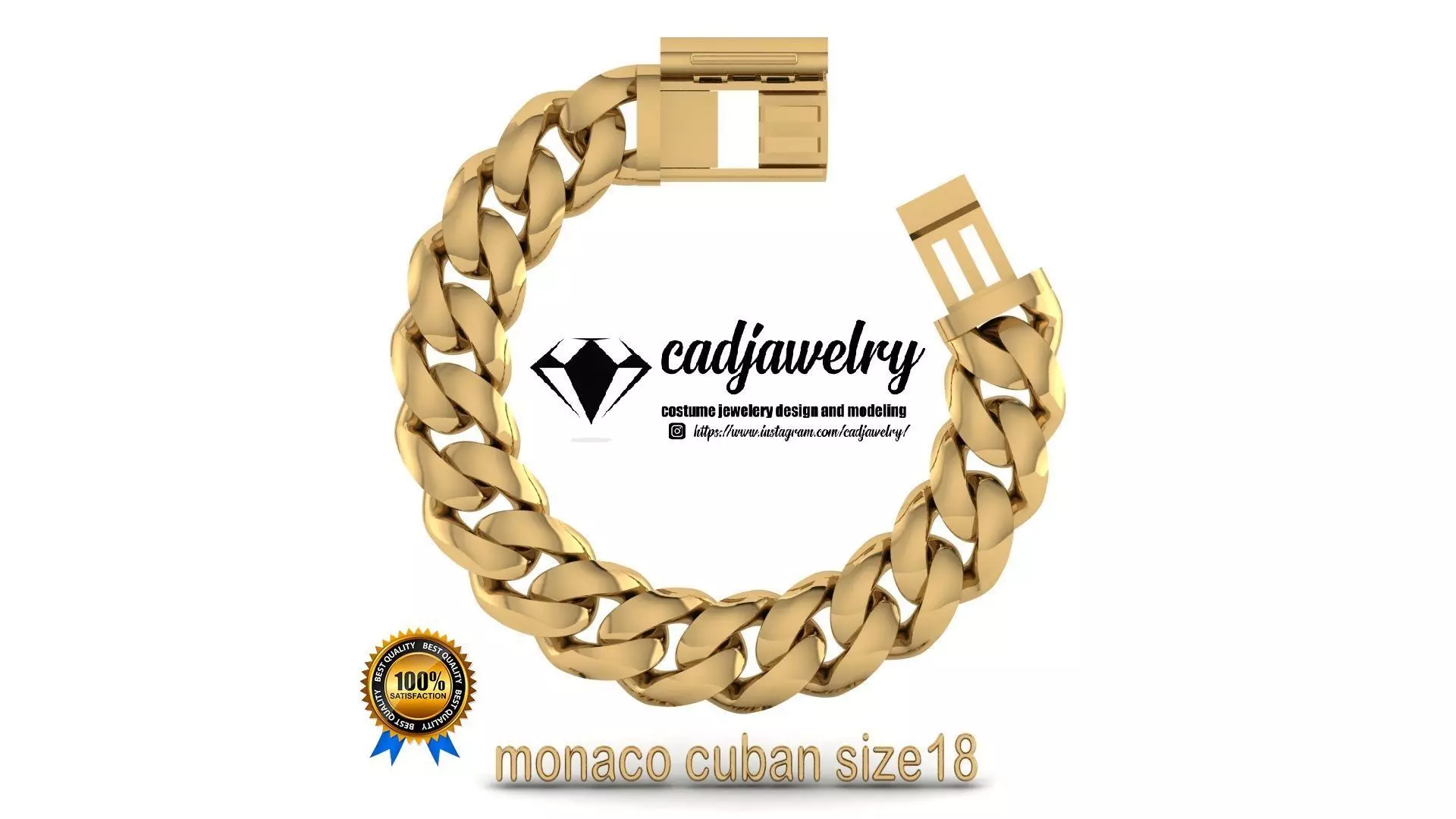 monaco cuban size18 3D print model_0