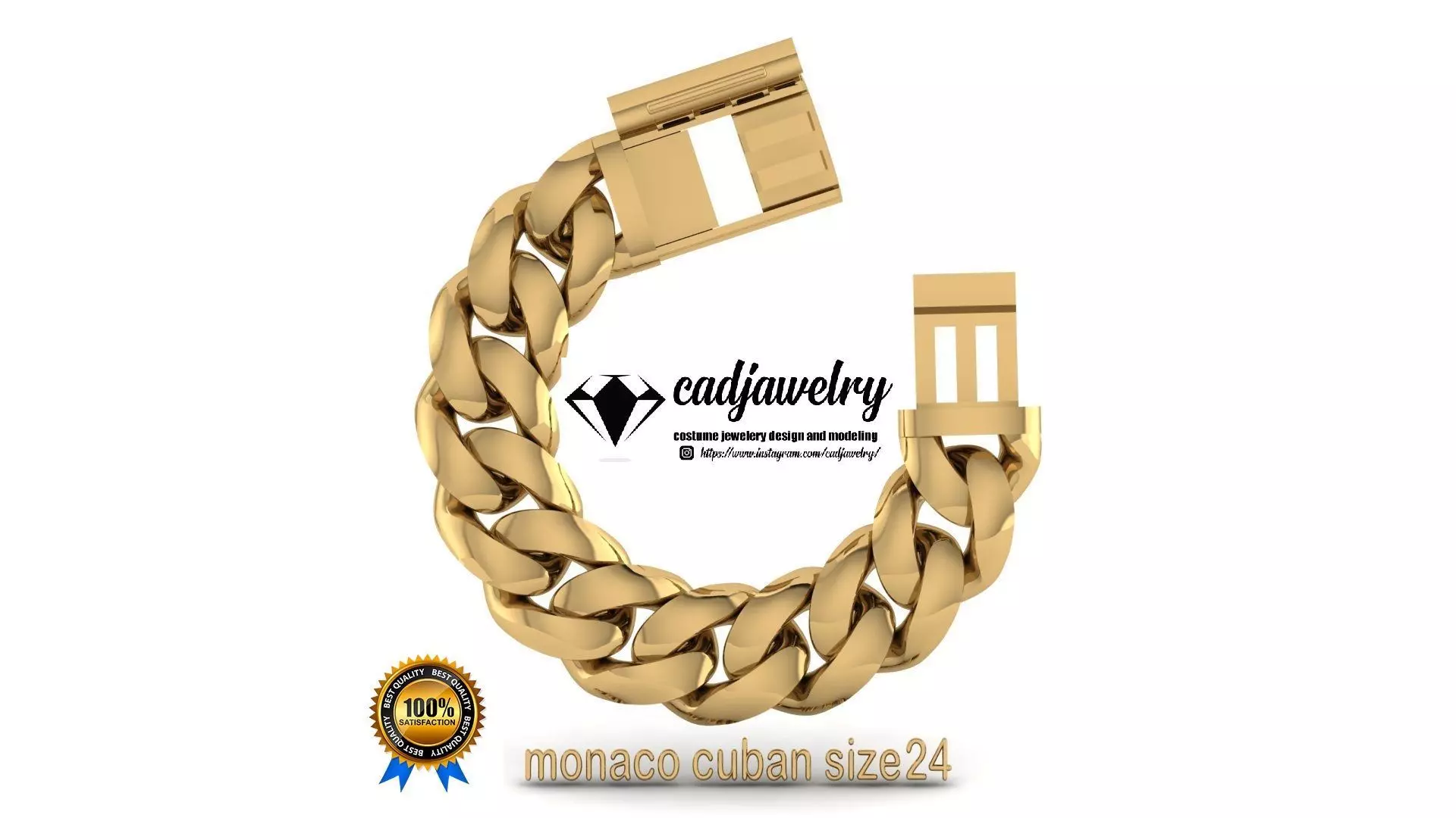 monaco cuban size24 3D print model_0