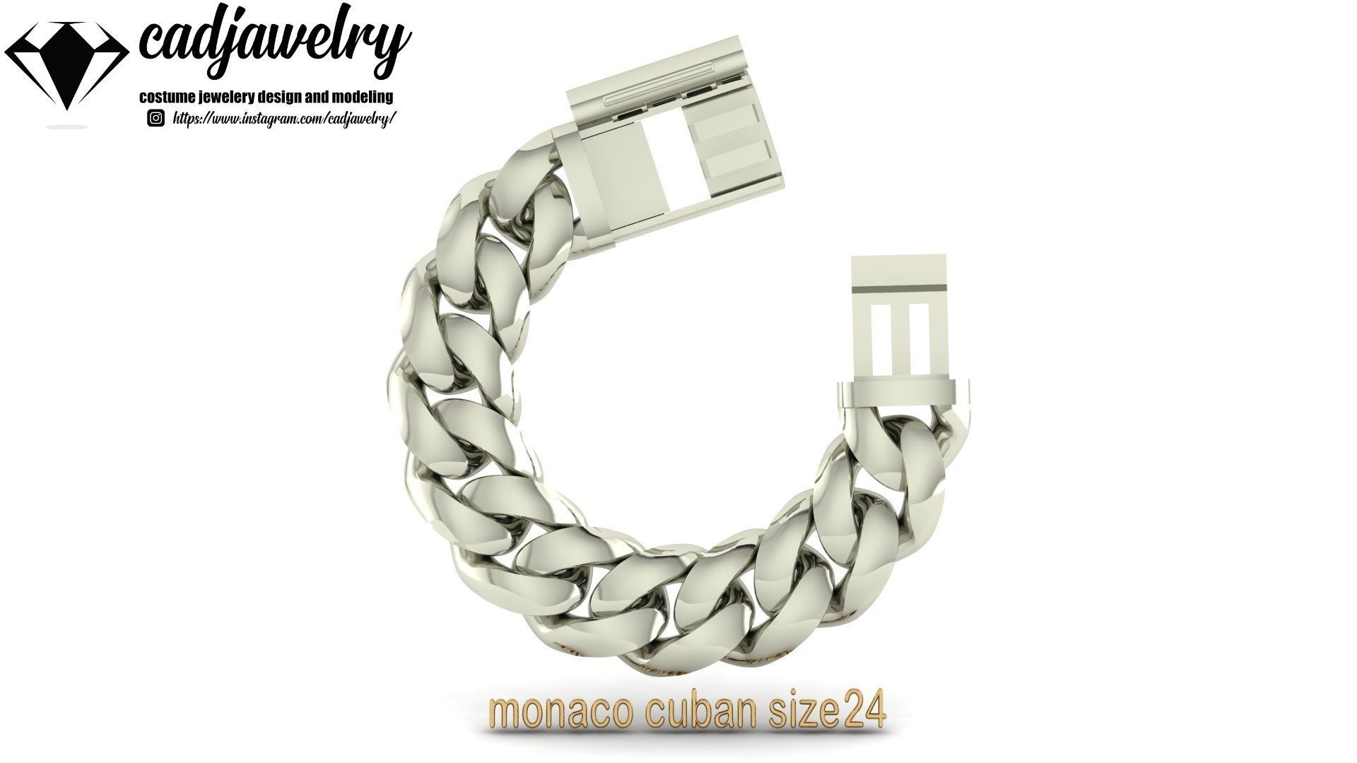 monaco cuban size24 3D print model_6