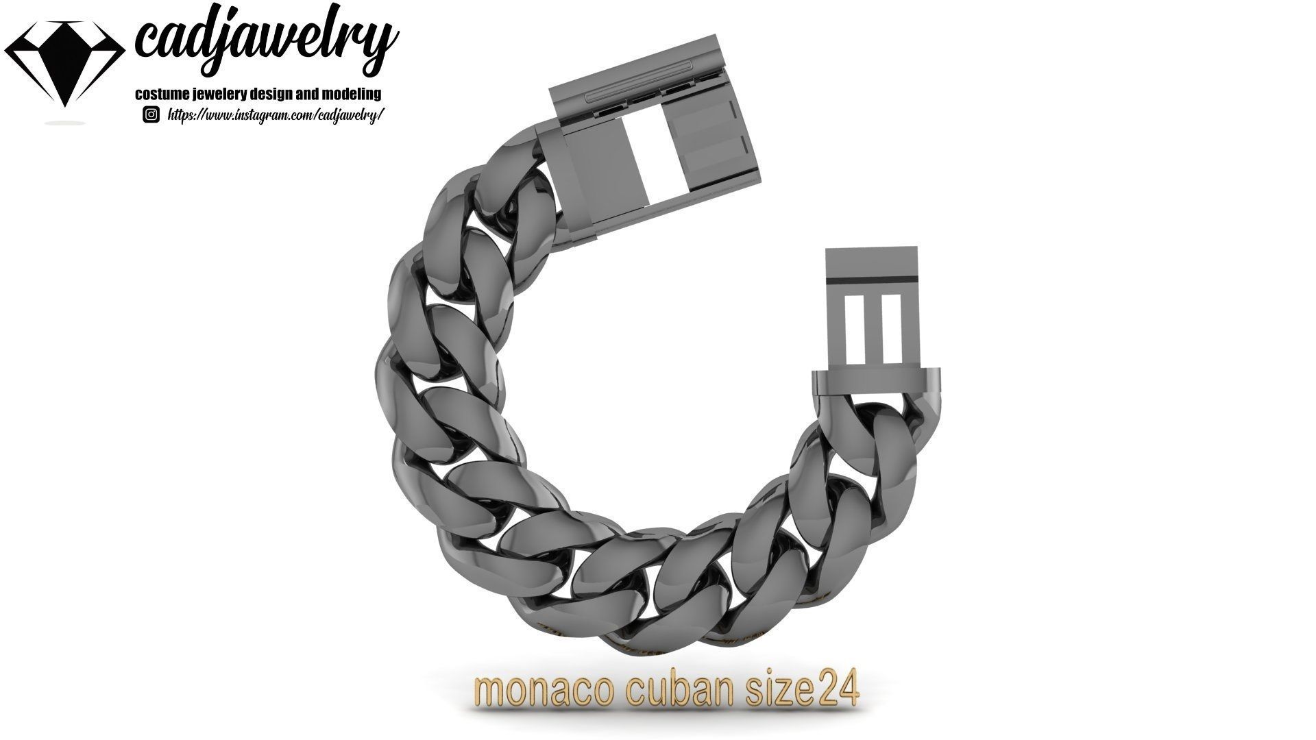 monaco cuban size24 3D print model_9