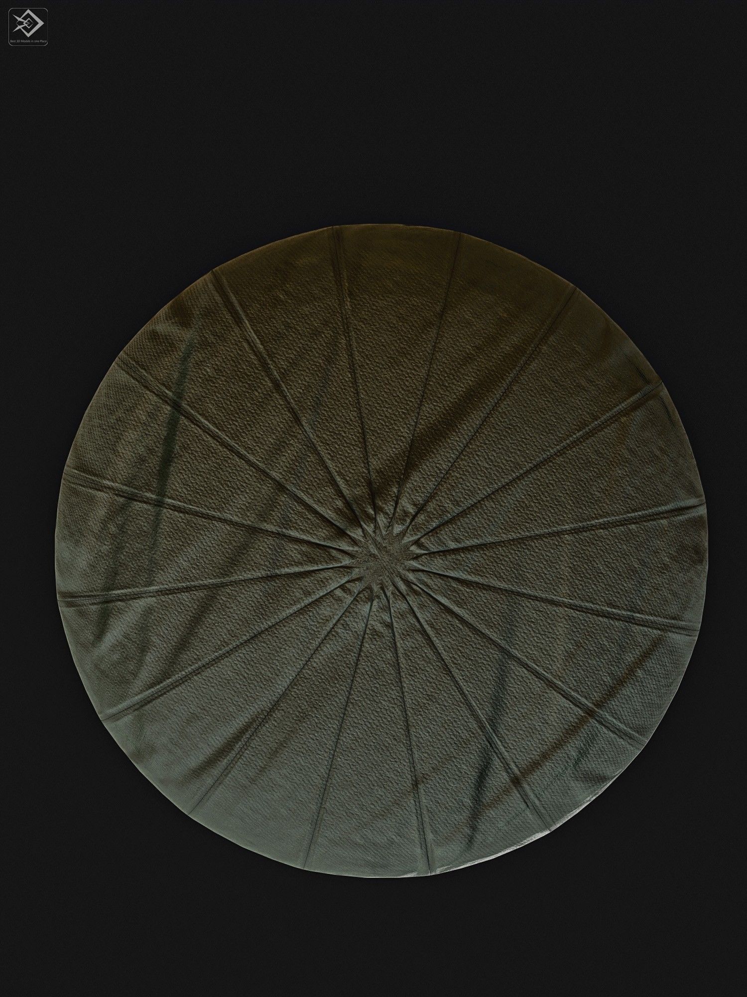 Airdrop Military Low-poly 3D model_5