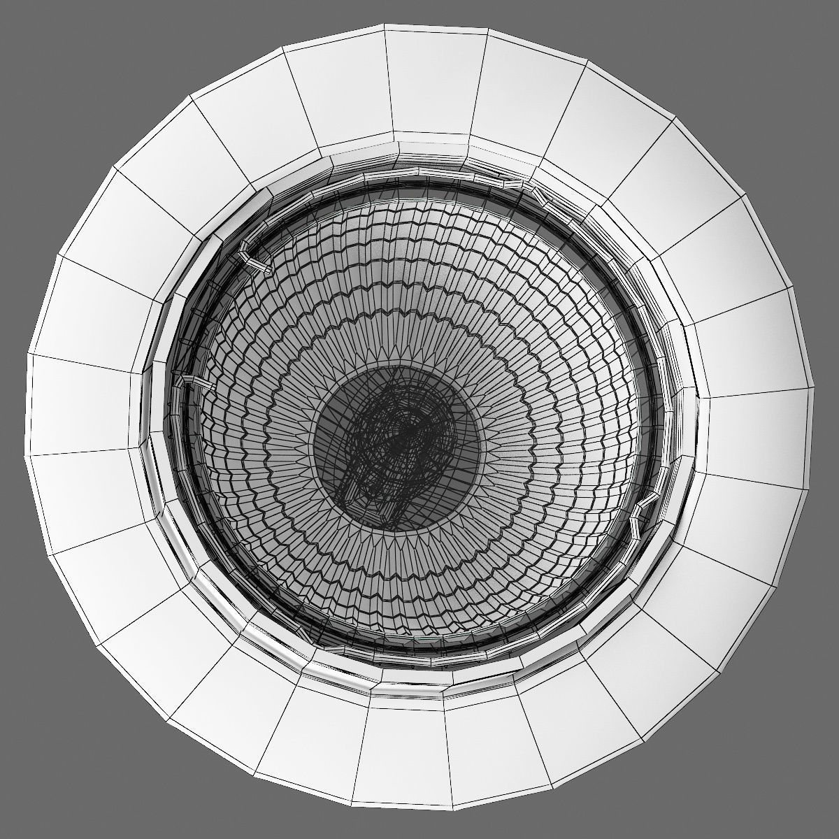 011027 Lega Lightstar Recessed spotlight 3D model_4