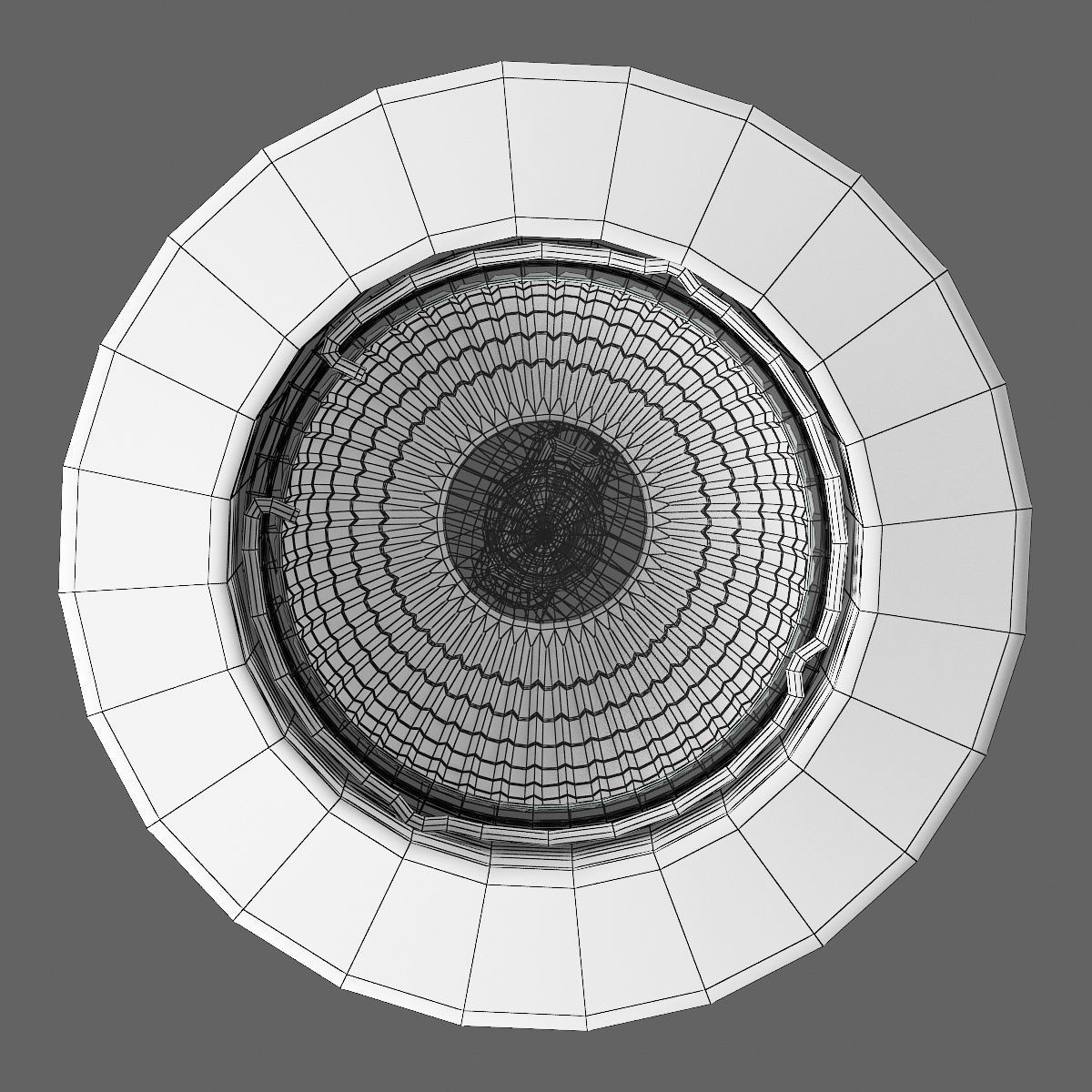 011047 Lega Lightstar Recessed spotlight 3D model_4