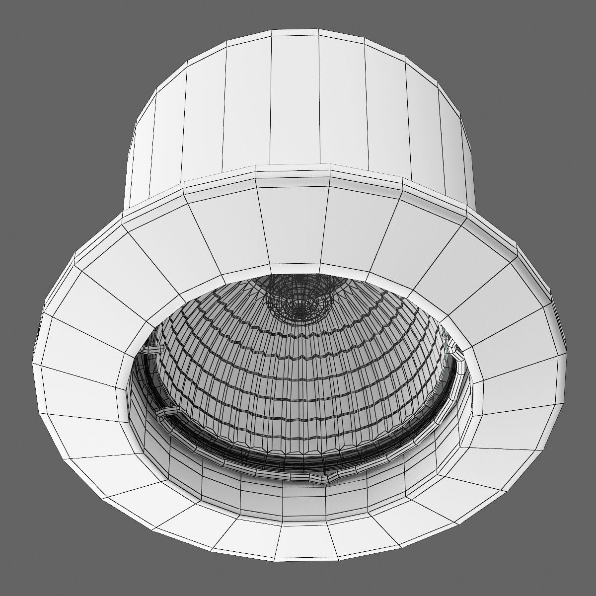 011047 Lega Lightstar Recessed spotlight 3D model_5