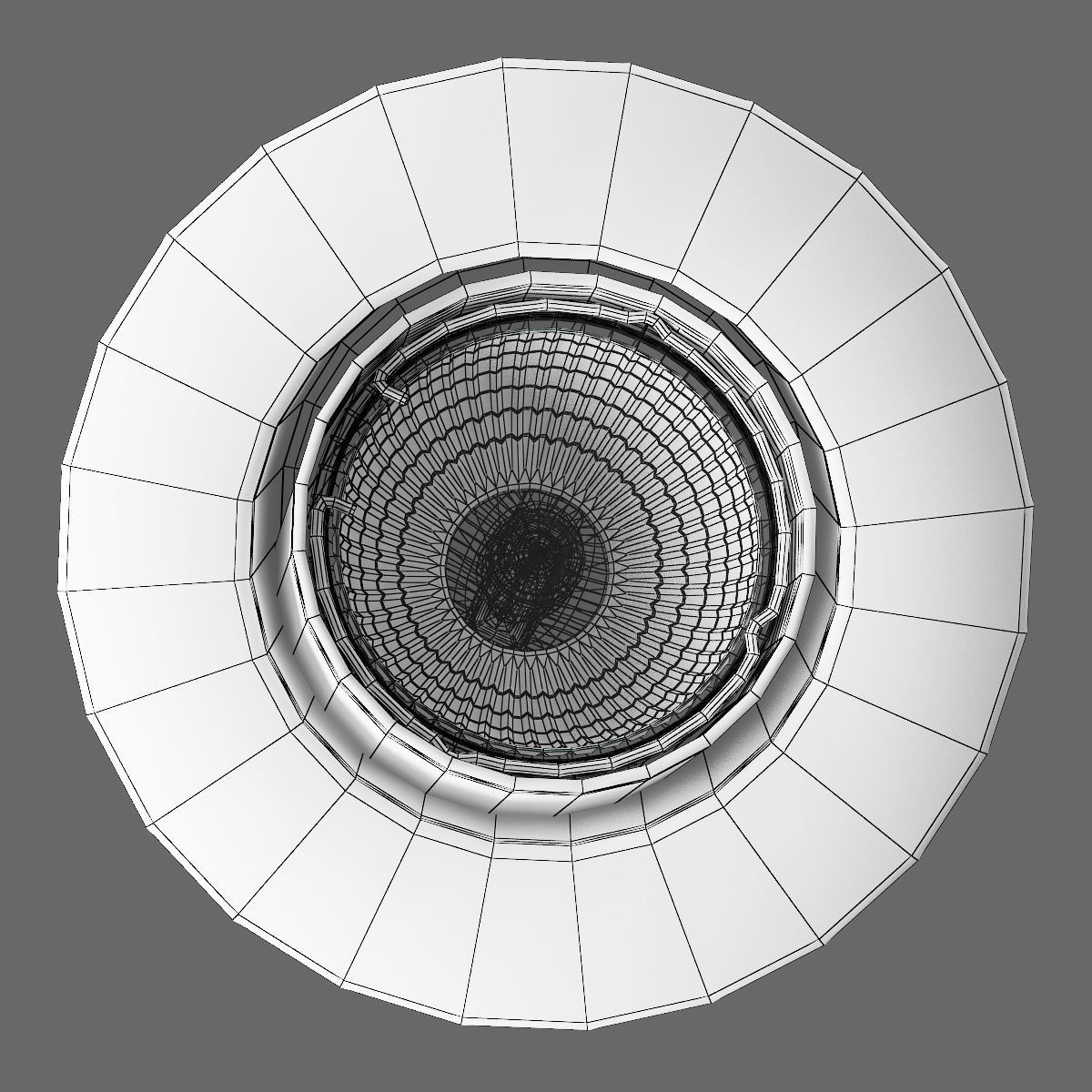 011057 Lega Lightstar Recessed spotlight 3D model_4