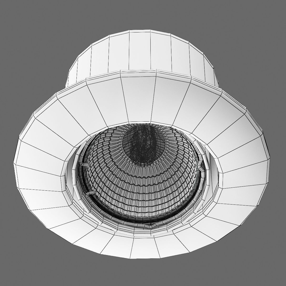 011057 Lega Lightstar Recessed spotlight 3D model_5