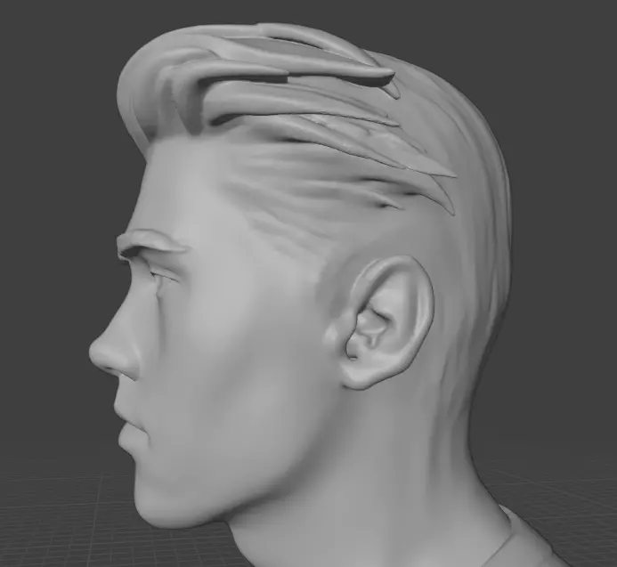 Justin Bieber 3D print model_22