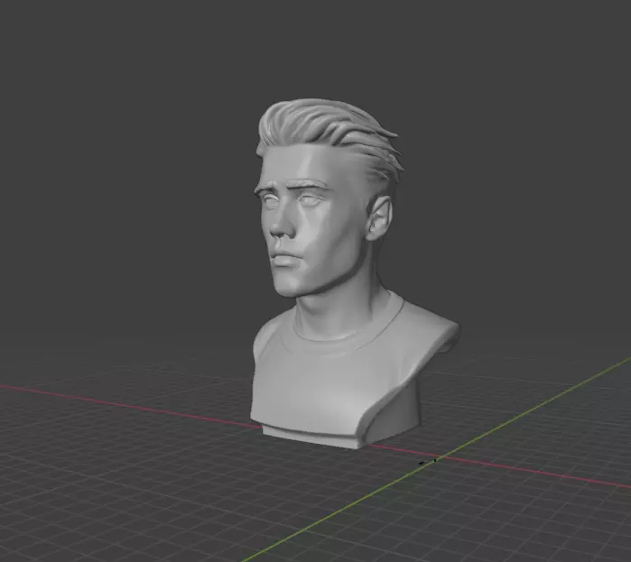 Justin Bieber 3D print model_9