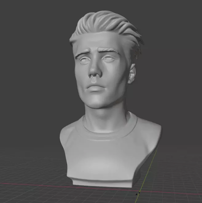Justin Bieber 3D print model_11
