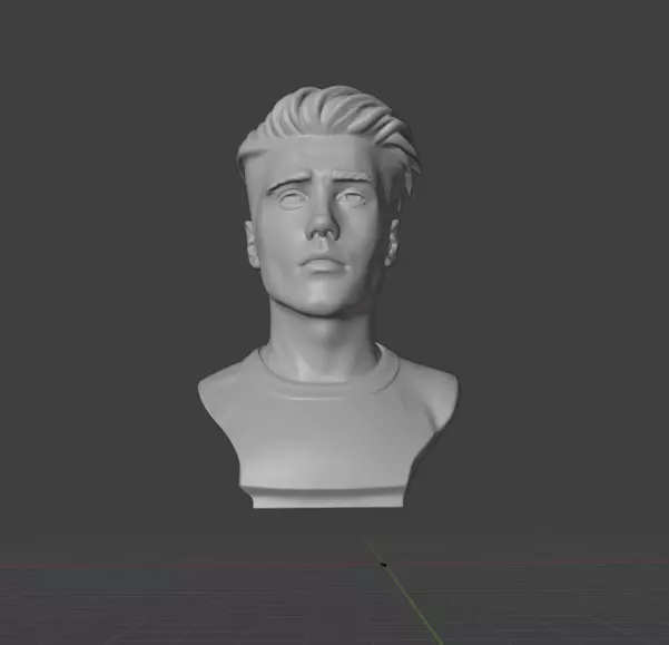 Justin Bieber 3D print model_15