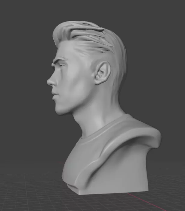 Justin Bieber 3D print model_12