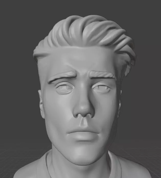 Justin Bieber 3D print model_23