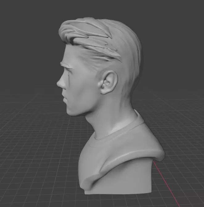 Justin Bieber 3D print model_6