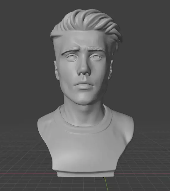 Justin Bieber 3D print model_13