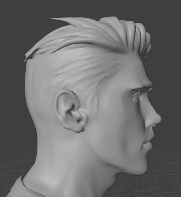 Justin Bieber 3D print model_17