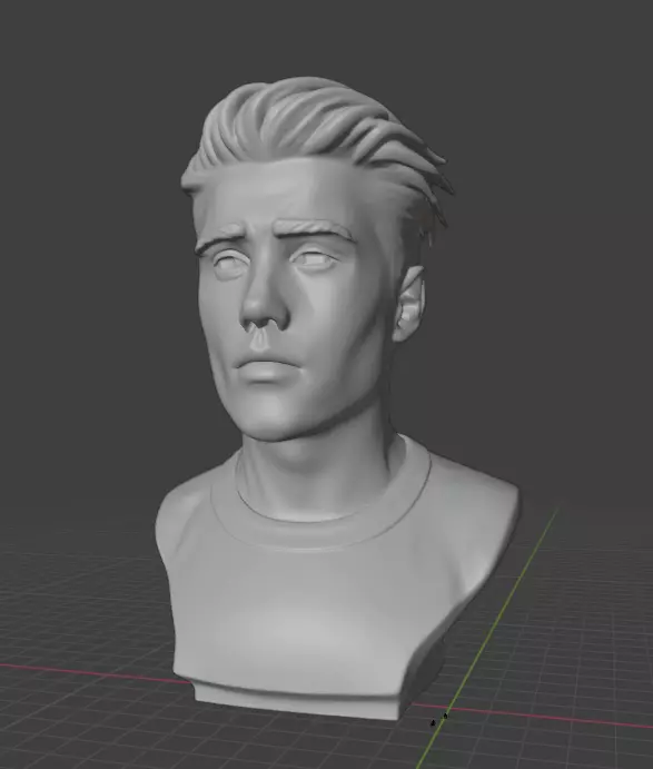 Justin Bieber 3D print model_14