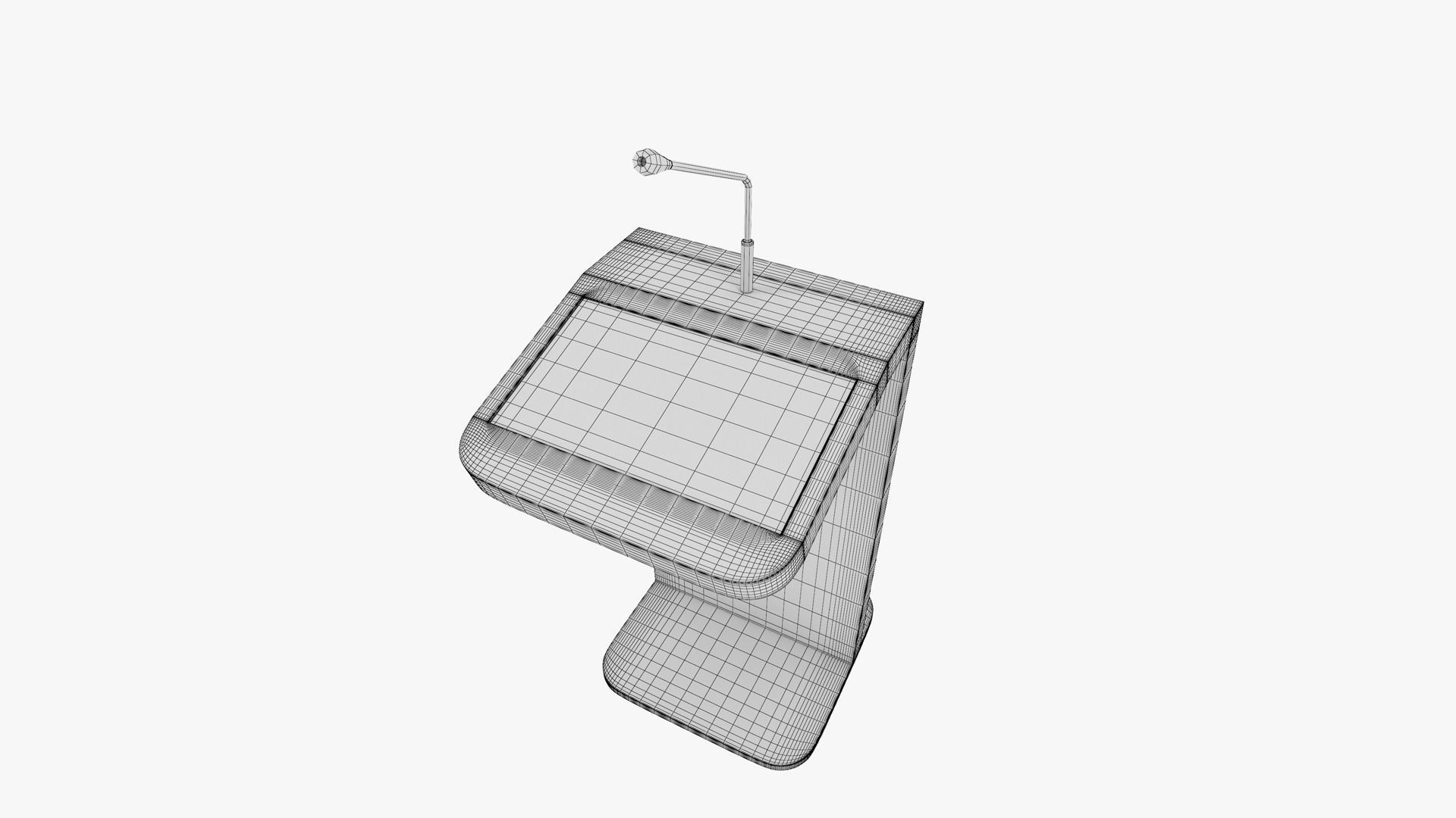 Interactive tribune LECTURE 32 3D model_8