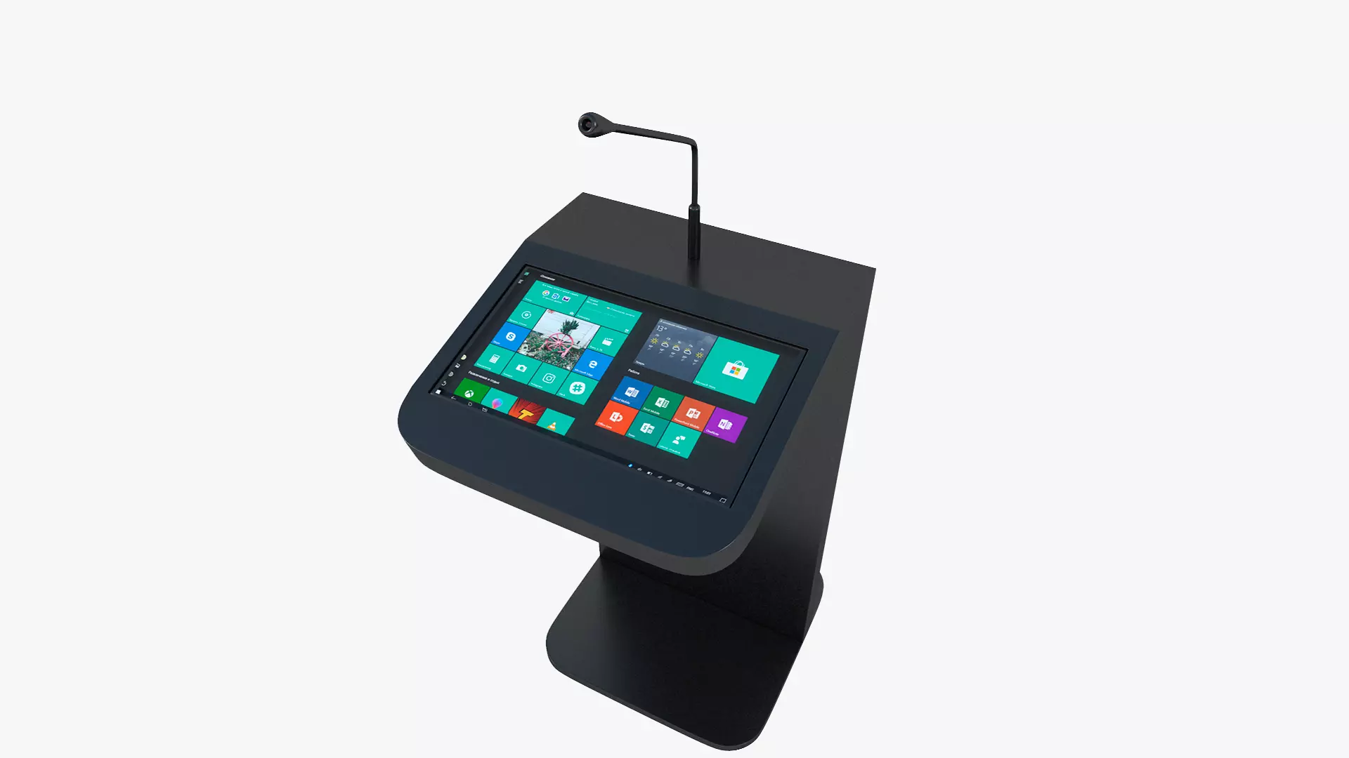 Interactive tribune LECTURE 32 3D model_0