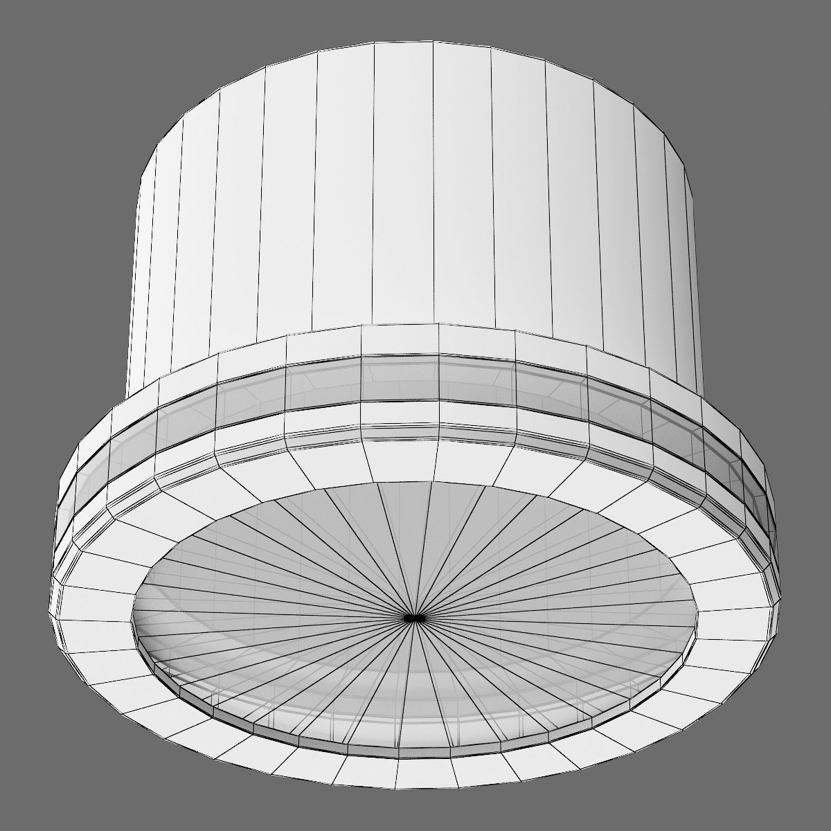 070x5x Maturo Lightstar Recessed spotlamp 3D model_2