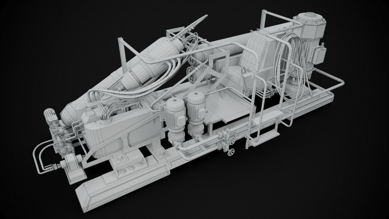 Machinery device 3D model_14